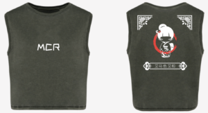 Crop top sans manches