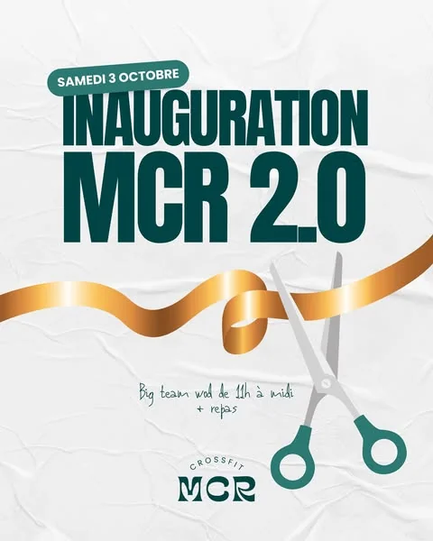 Inauguration MCR 2.0